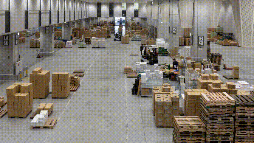 A Gif of a Wholesale Taser Distributors Warehouse