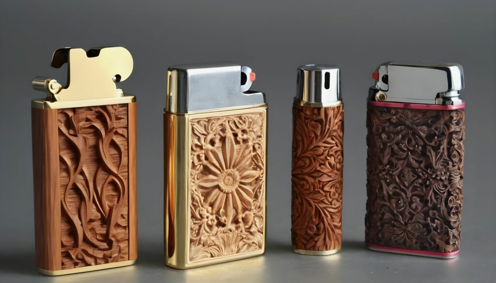 engraved fancy lighters